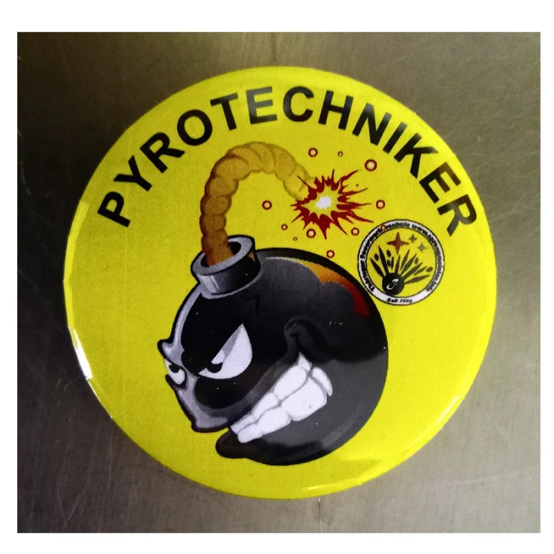 Pyrotechniker Button