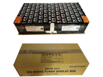 200 Shot Turbo Display Box