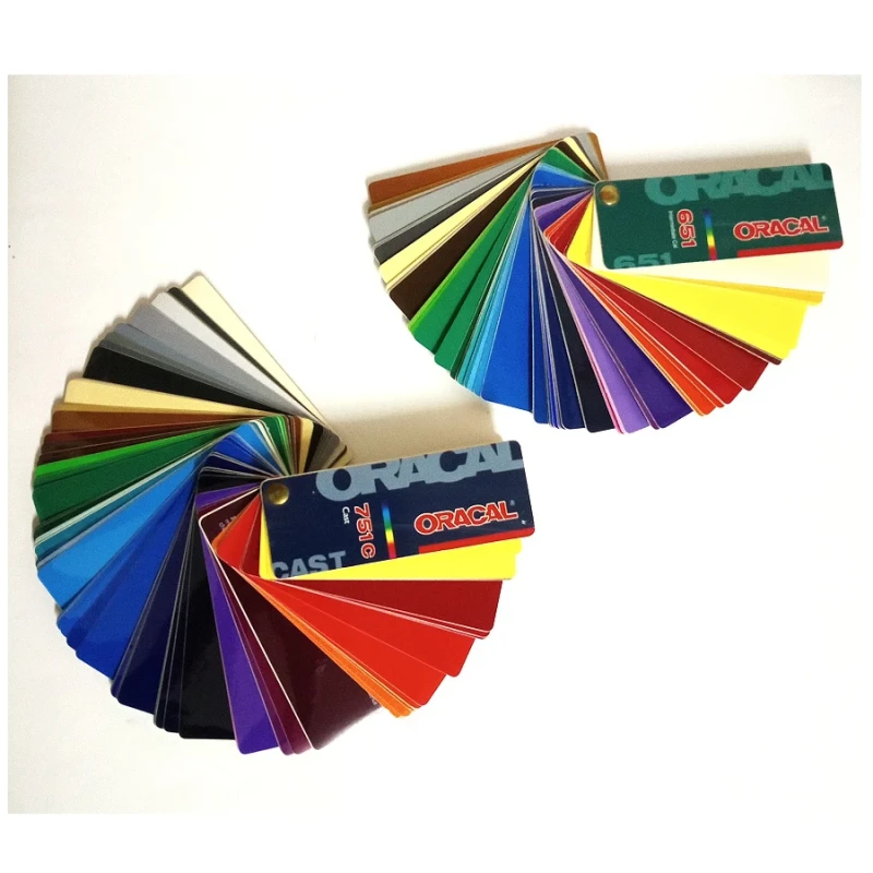 2 Oracal Farbfächer