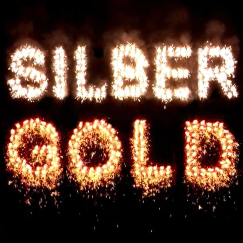 25 Bengallanzen Silber-Gold