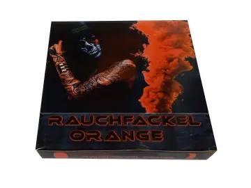 Rauchfackeln orange