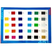 Werbe-Folien-Farbtafeln